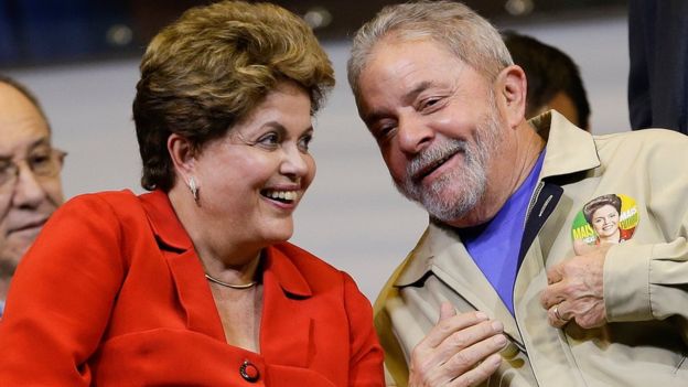 Dilma and Lula